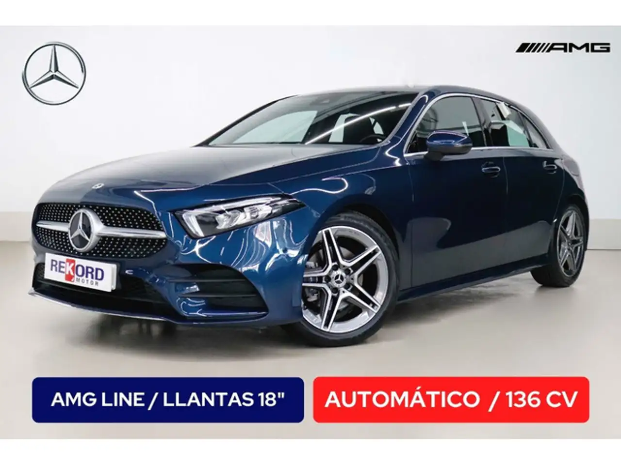  Renting Mercedes-Benz A 180 7G-DCT Azul