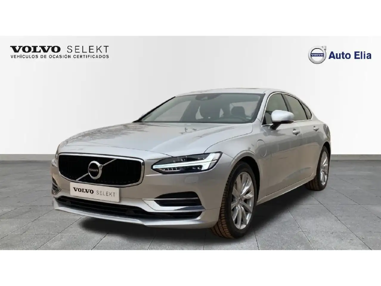 Renting Volvo S90 T8 Twin Business Plus AWD Aut. Plateado