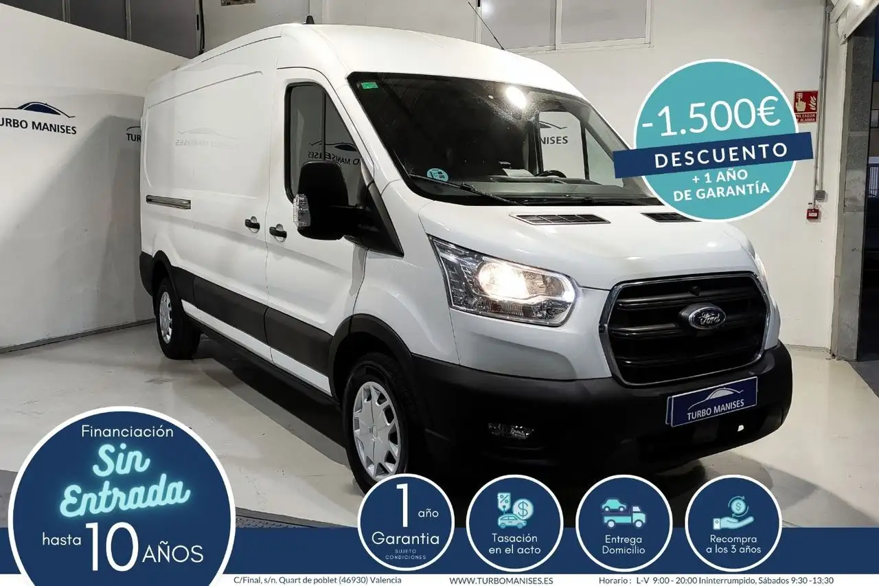 Renting Ford Connect Comercial Transit FURGON  L3H2 Blanco