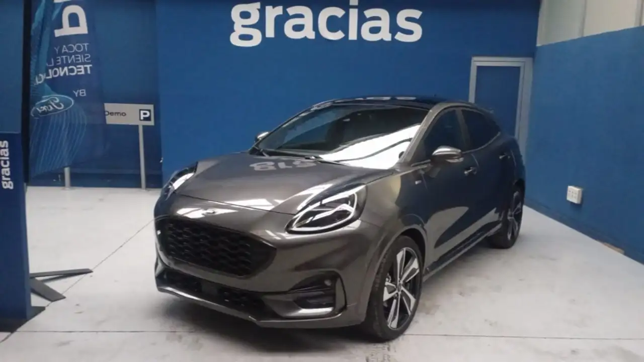  Renting Ford Puma 1.0 EcoBoost MHEV ST-Line X Aut. 155 Gris 1 1