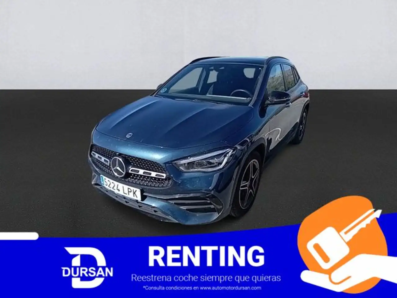  Renting Mercedes-Benz GLA 180 200d 8G-DCT Azul 1