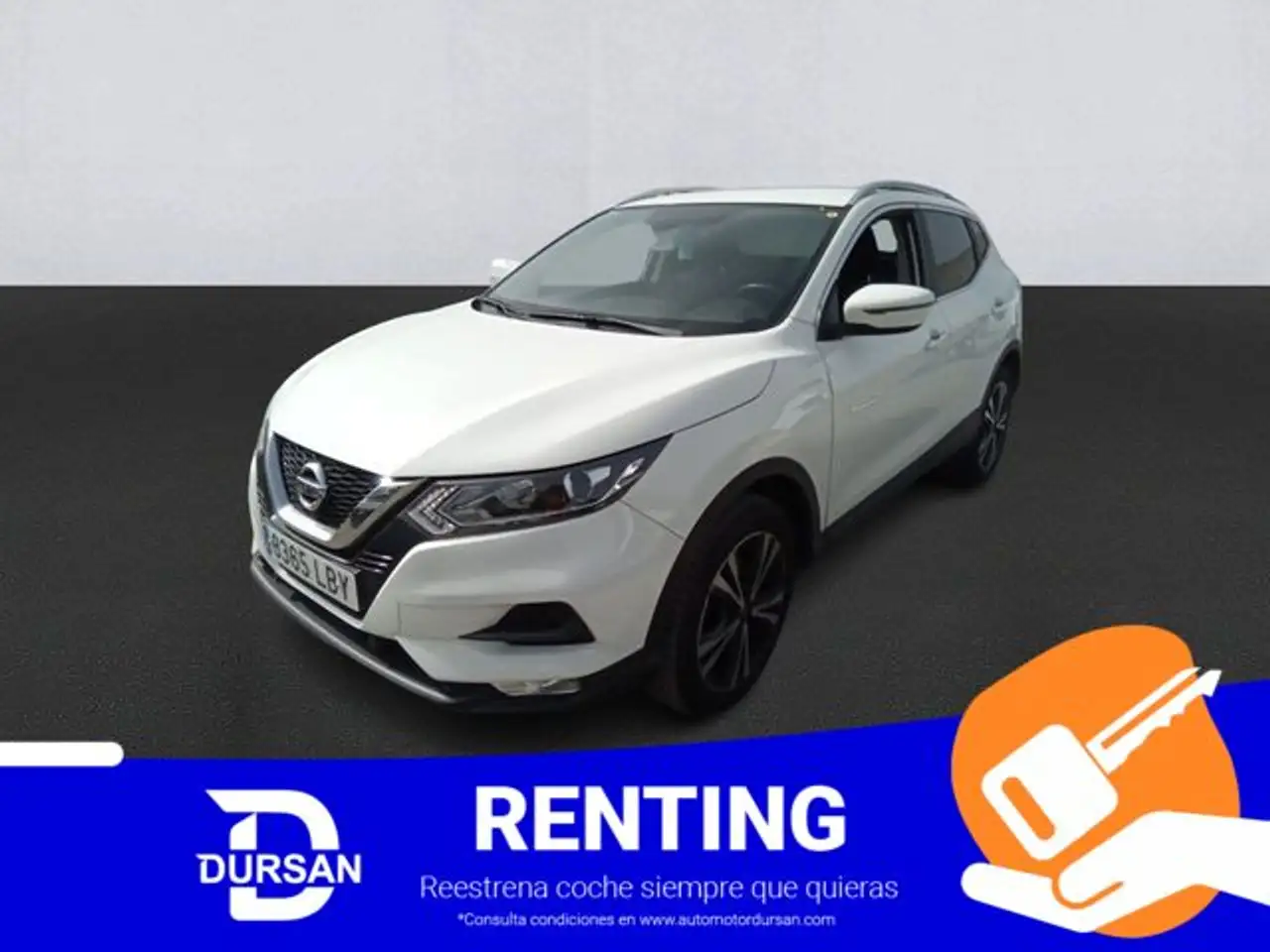  Renting Nissan Qashqai 1.3 DIG-T Acenta 4×2 103kW Blanco 3