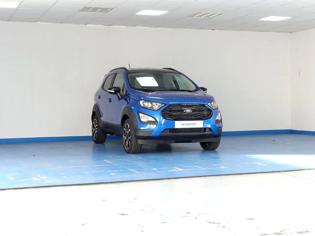  Renting Ford EcoSport 1.0T ECOBOOST 92KW ACTIVE 125 5P Azul 4 3