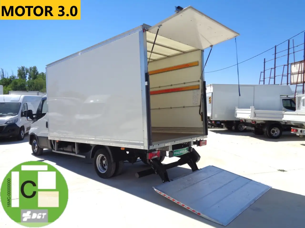  Renting Iveco Daily Chasis Cabina 35S16 3000 156 Blanco