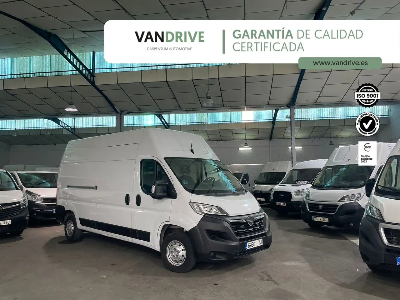  Renting Opel Movano L3 H3 2.2 D Blanco