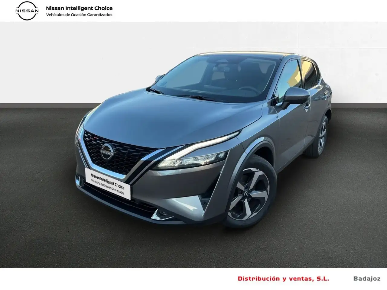  Renting Nissan Qashqai DIG-T 116kW Xtronic N-Connecta Gris 3
