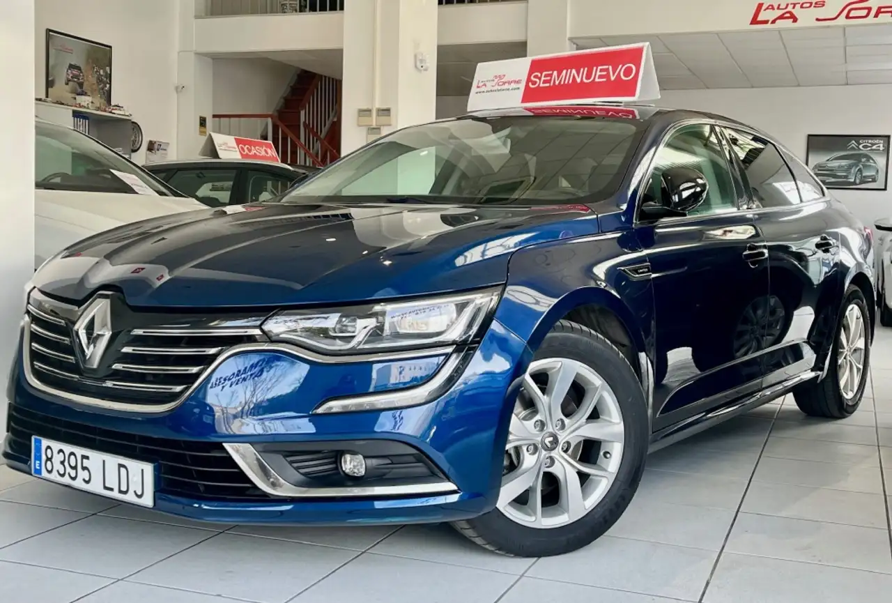  Renting Renault Talisman dCi Blue Limited 88kW Azul