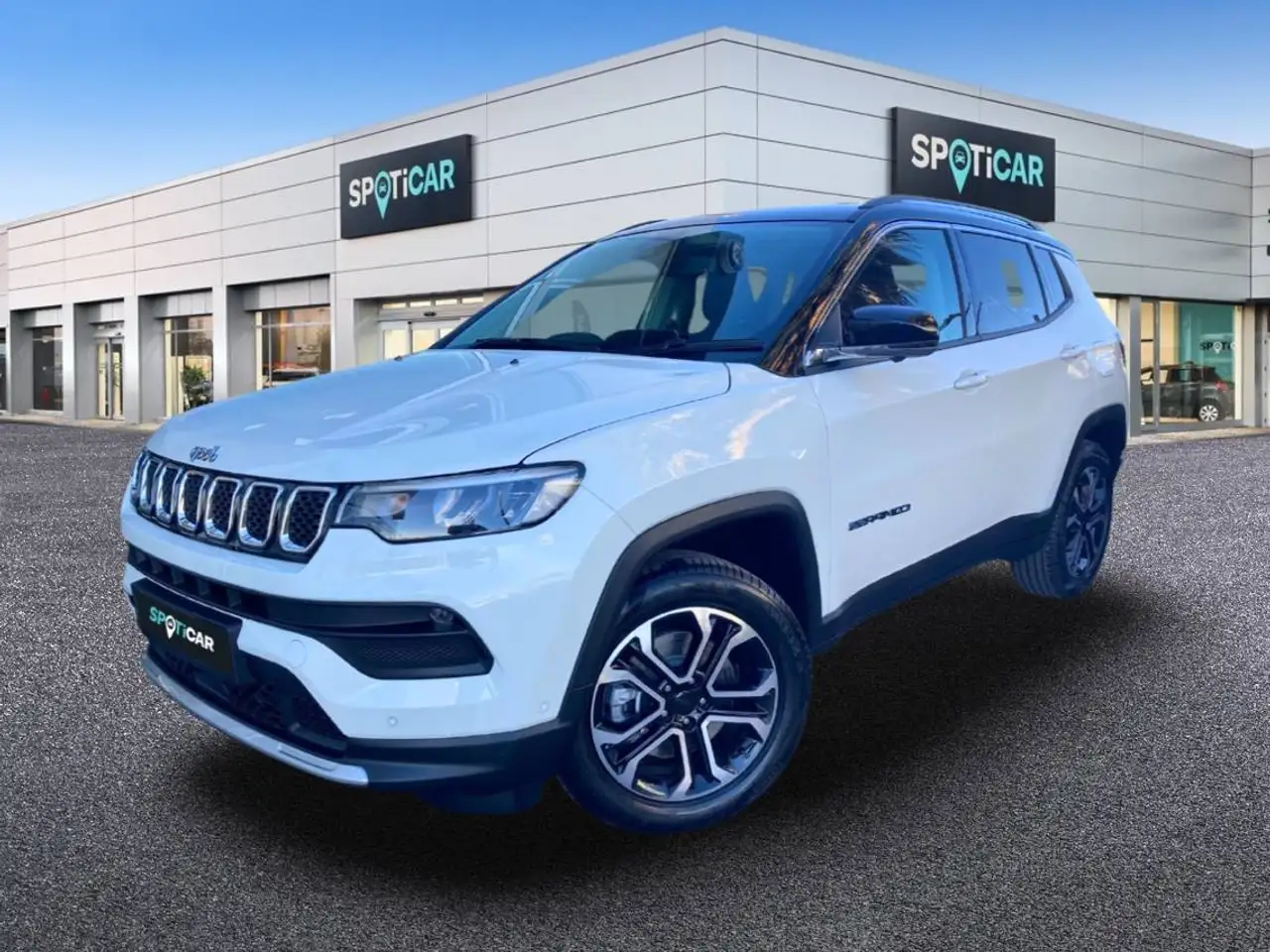  Renting Jeep Compass 1.3 PHEV Limited EAWD Aut. 190 Blanco 1