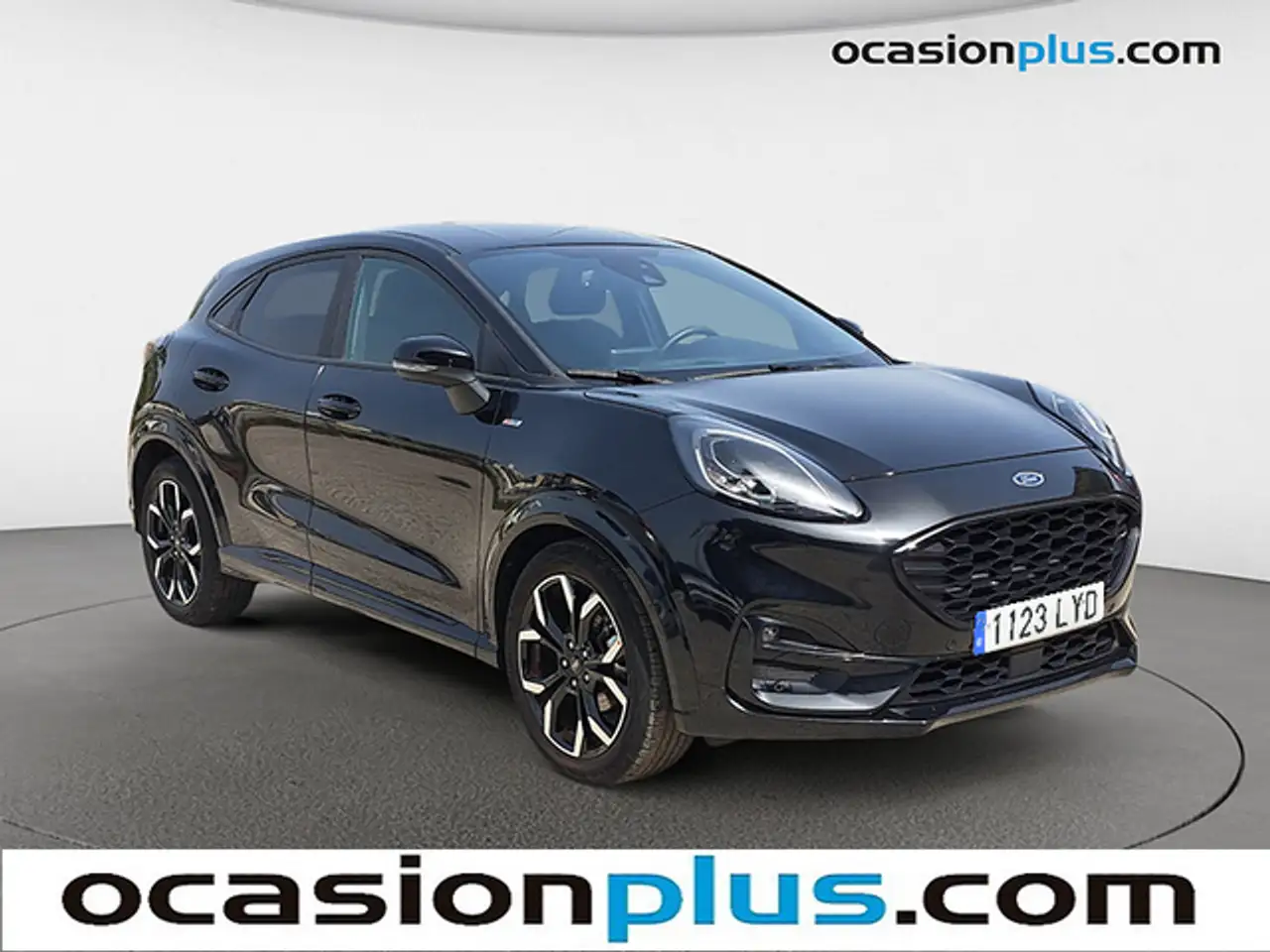  Renting Ford Puma 1.0 EcoBoost MHEV ST-Line X 155 Negro 3 4