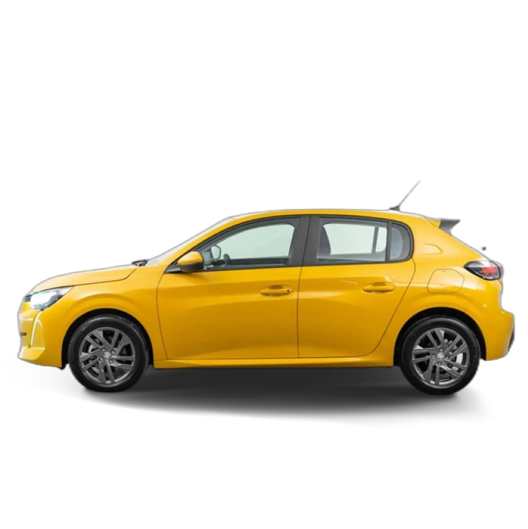 Renting Peugeot 208 1.2 Puretech S&amp;S Active Pack EAT8 100 Amarillo 1