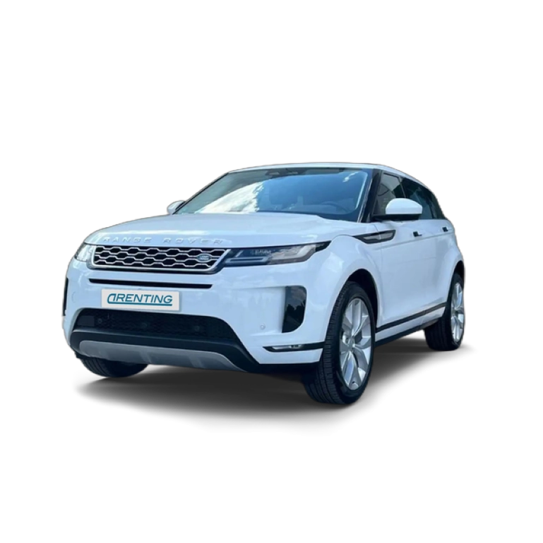 Renting Land Rover Range Rover Evoque 2.0D I4 MHEV SE AWD Aut. 163 Blanco