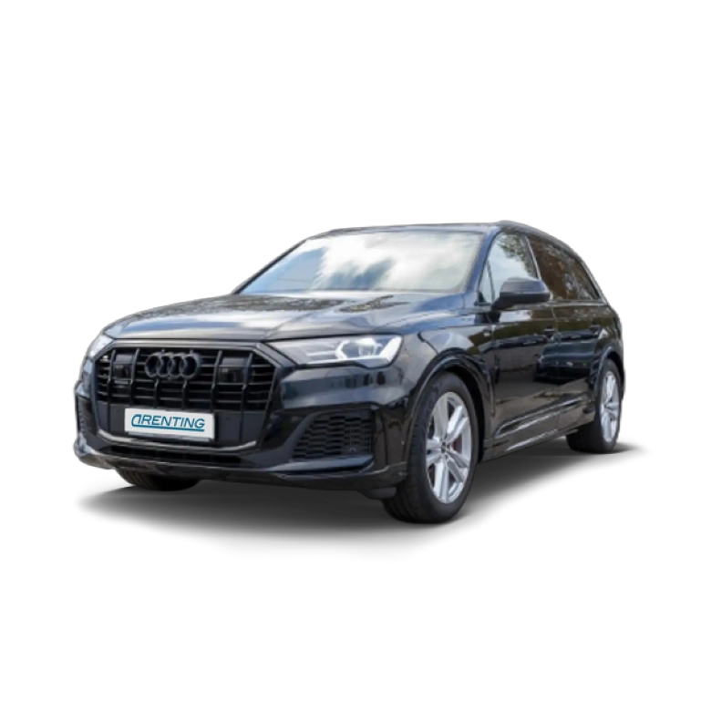 Renting Audi Q7 55 TFSI Black Limited quattro tiptronic Negro