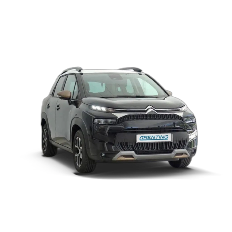 Renting Citroen C3 Aircross BlueHDi S&amp;S C-Series 110 Negro 6
