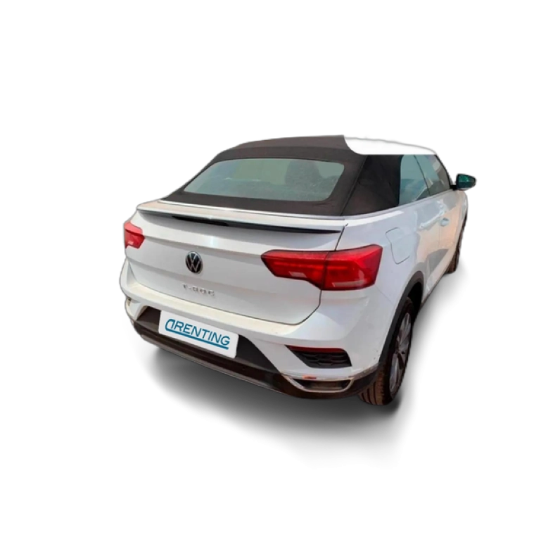 Renting Volkswagen T-Roc Cabrio 1.0 TSI Style 81kW Blanco