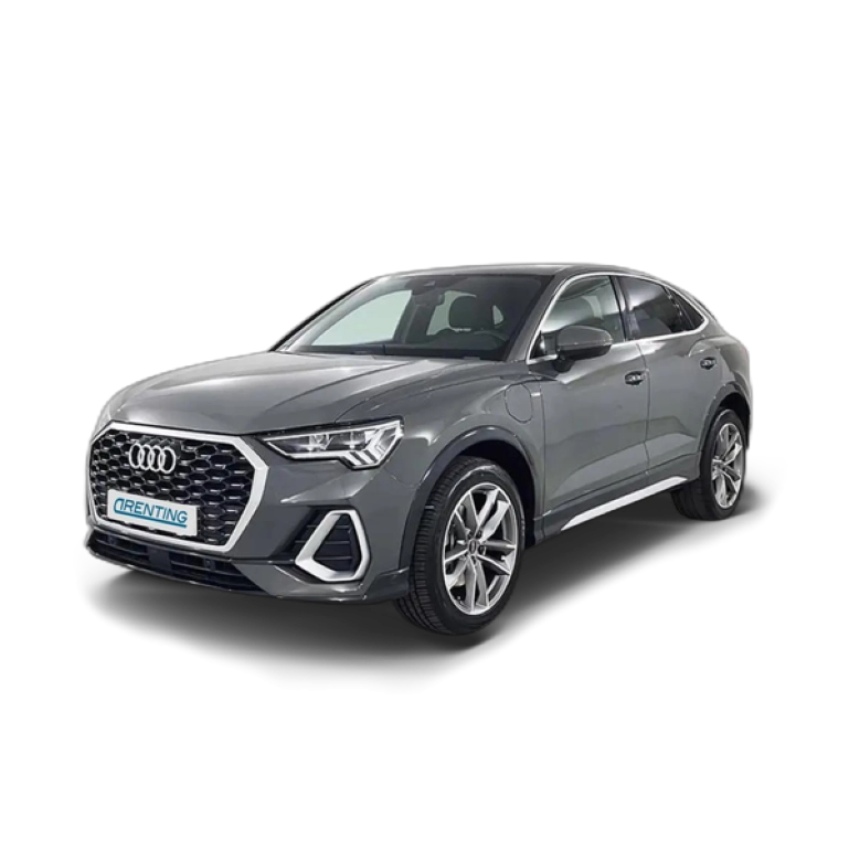 Renting Audi Q3 Sportback 45 TFSIe S line S-tronic Gris 1
