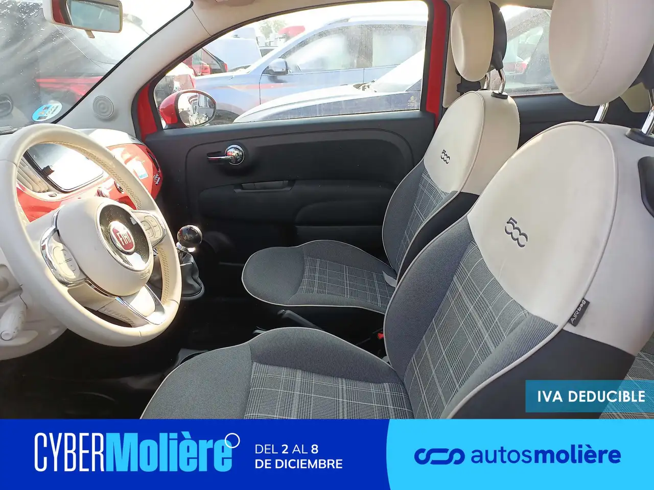 Renting Fiat 500 1.0 GSE Lounge Rojo