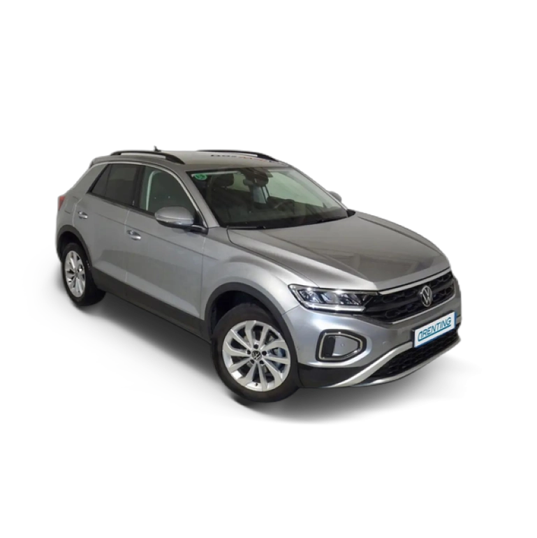 Renting Volkswagen T-Roc 1.0 TSI Life 81kW Plateado 1