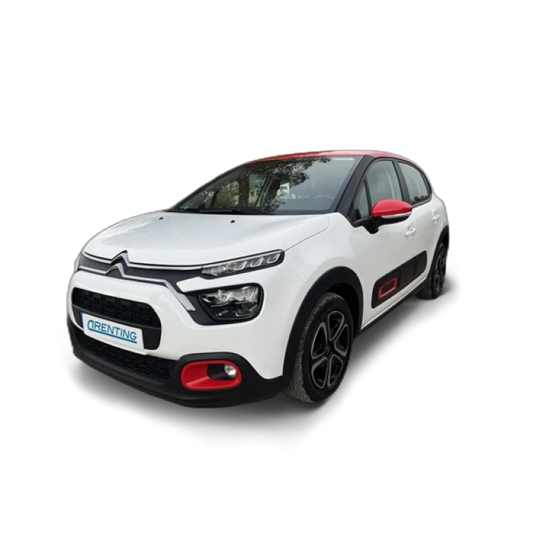 Renting Citroen C3 1.5BlueHDi S&amp;S C-Series 100 Blanco 2