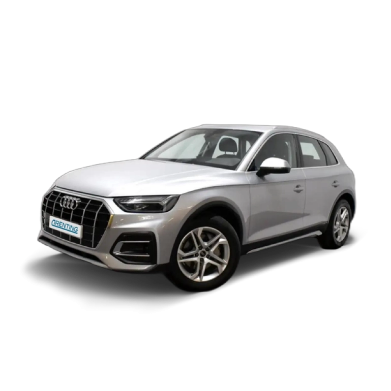 Renting Audi Q5 35 TDI Advanced S tronic Plateado 3