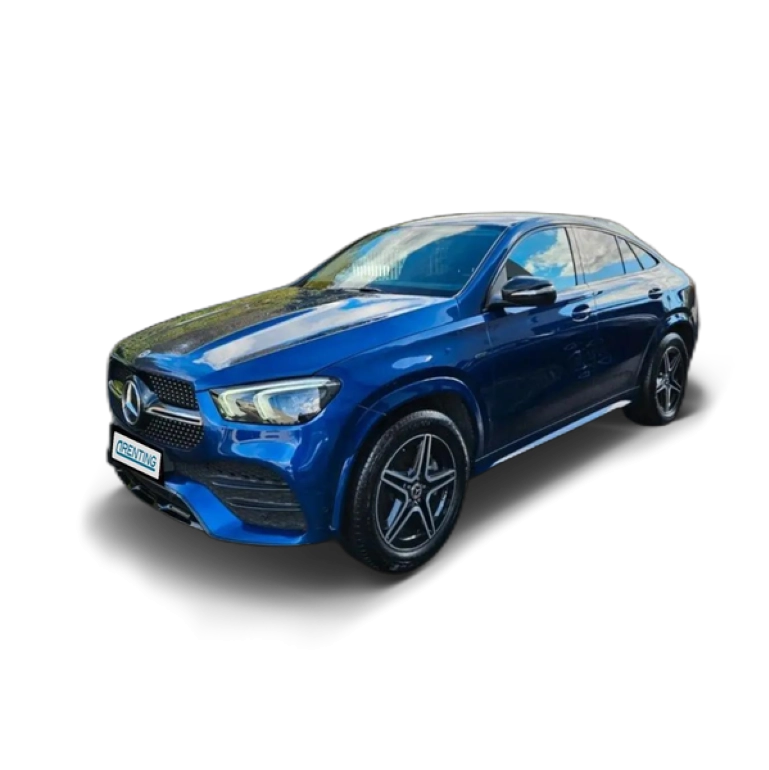 Renting Mercedes-Benz GLE 63 AMG Coúpe 350de Coupe Hybrid Azul