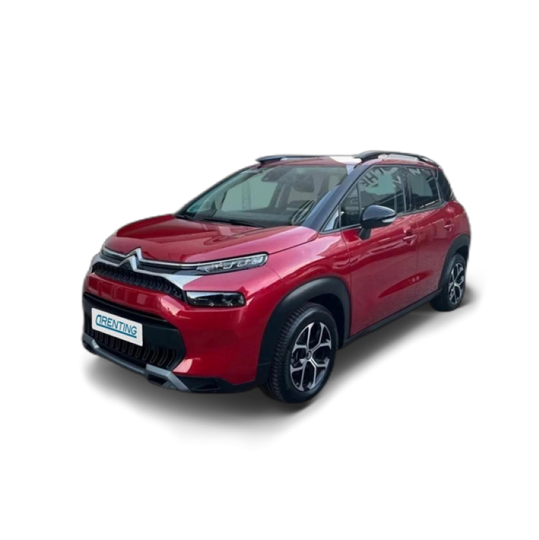 Renting Citroen C3 Aircross Puretech S&amp;S Plus 110 Rojo