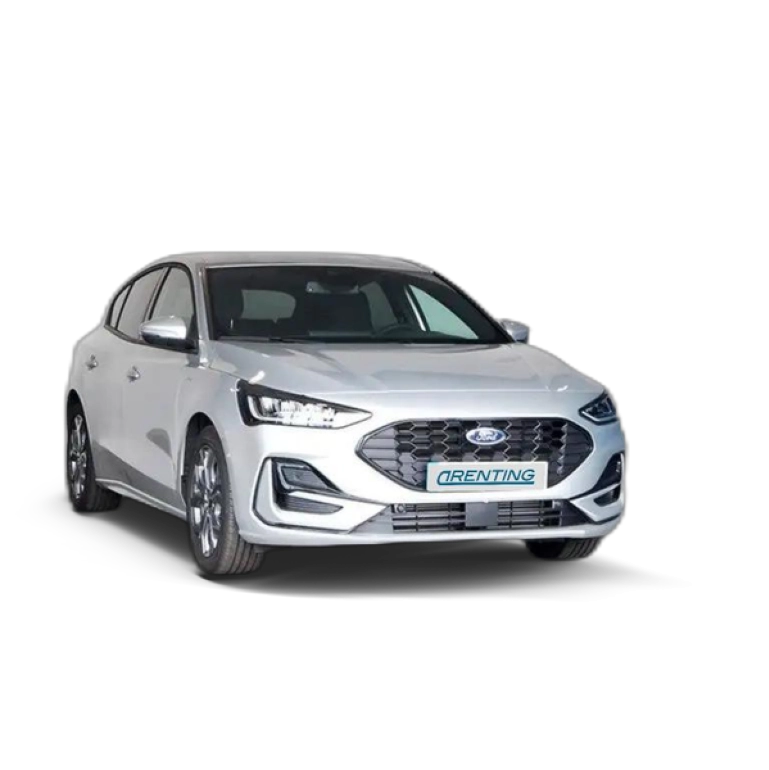 Renting Ford Focus 1.0 ECOBOOST MHEV 92KW ST-LINE 125CV 5P Plateado