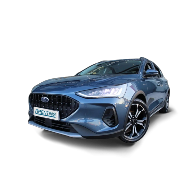 Renting Ford Focus 1.0 Ecoboost MHEV Active 125 Azul