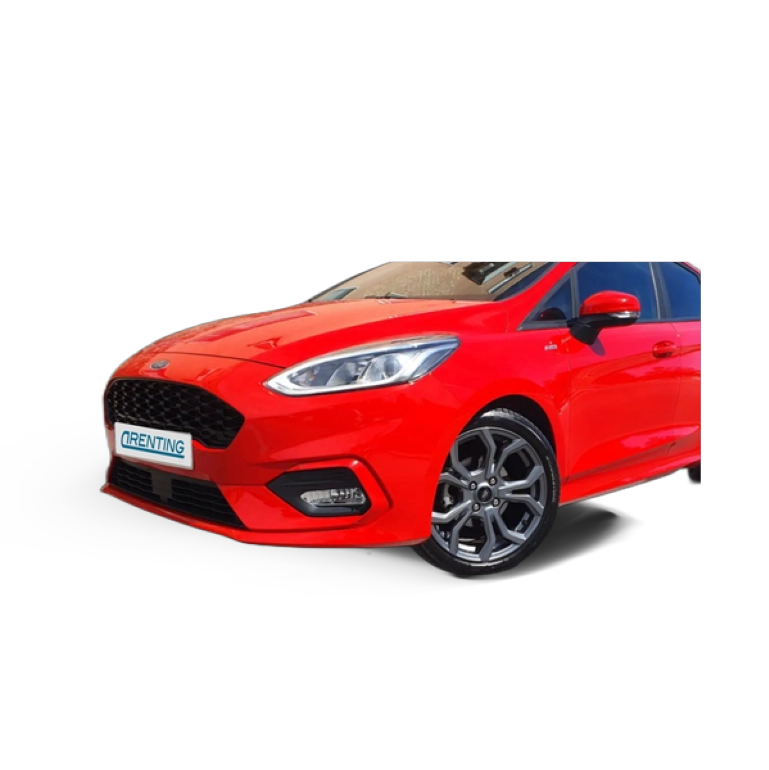Renting Ford Fiesta 1.0 EcoBoost S/S ST Line 95 Rojo