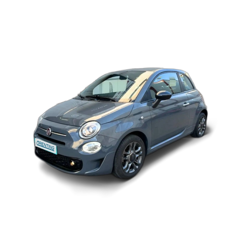 Renting Fiat 500 1.0 Hybrid Connect 52kW Gris 2