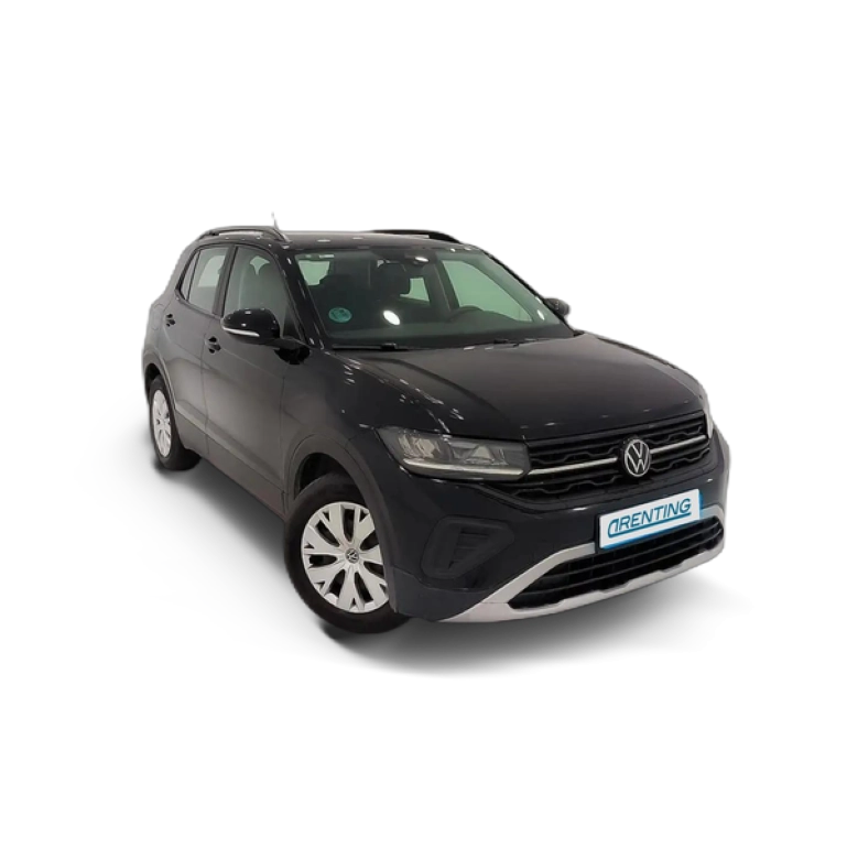 Renting Volkswagen T-Cross 1.0 TSI 70kW Negro