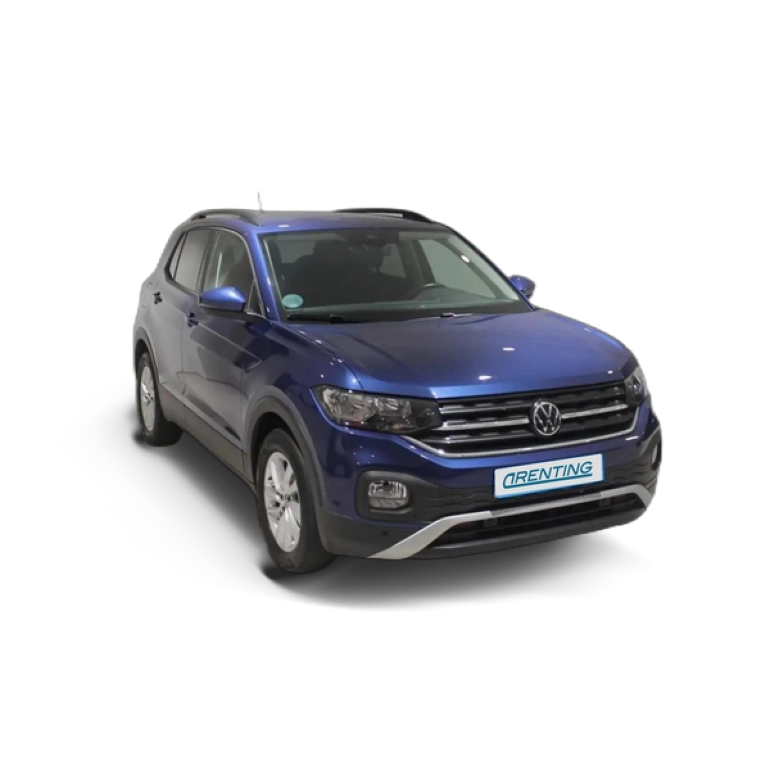 Renting Volkswagen T-Cross 1.0 TSI Advance DSG7 81kW Azul 3