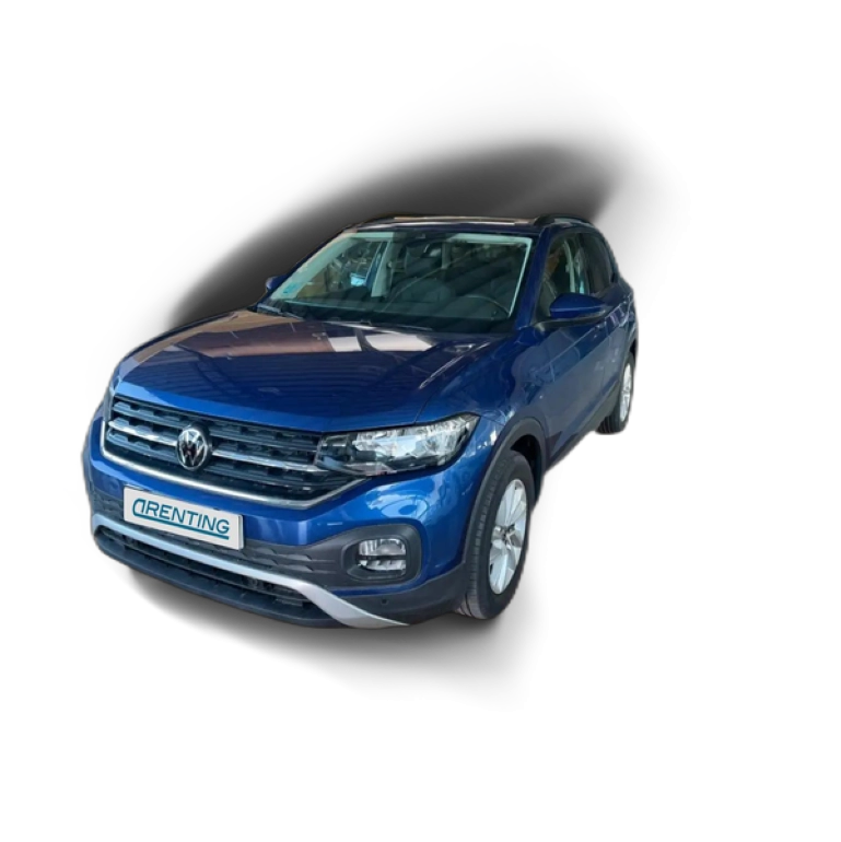 Renting Volkswagen T-Cross 1.0 TSI Advance DSG7 81kW Azul 2