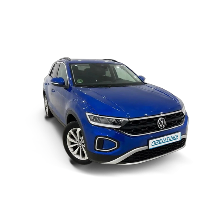Renting Volkswagen T-Roc 1.0 TSI Life 81kW Azul 1