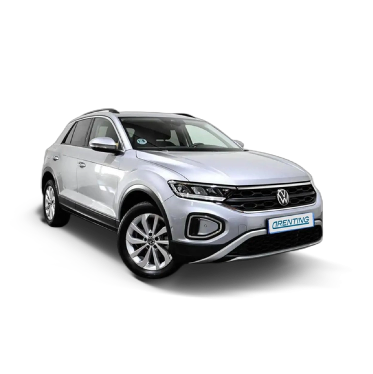 Renting Volkswagen T-Roc 1.0 TSI Life 81kW Plateado