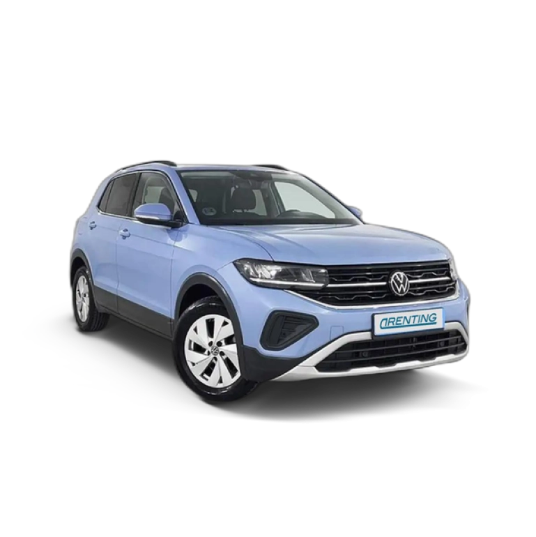 Renting Volkswagen T-Cross 1.0 TSI Más 70kW Azul