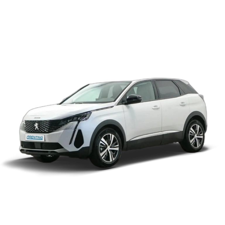 Renting Peugeot 3008 1.2 S&amp;S PureTech Allure EAT8 130 Blanco
