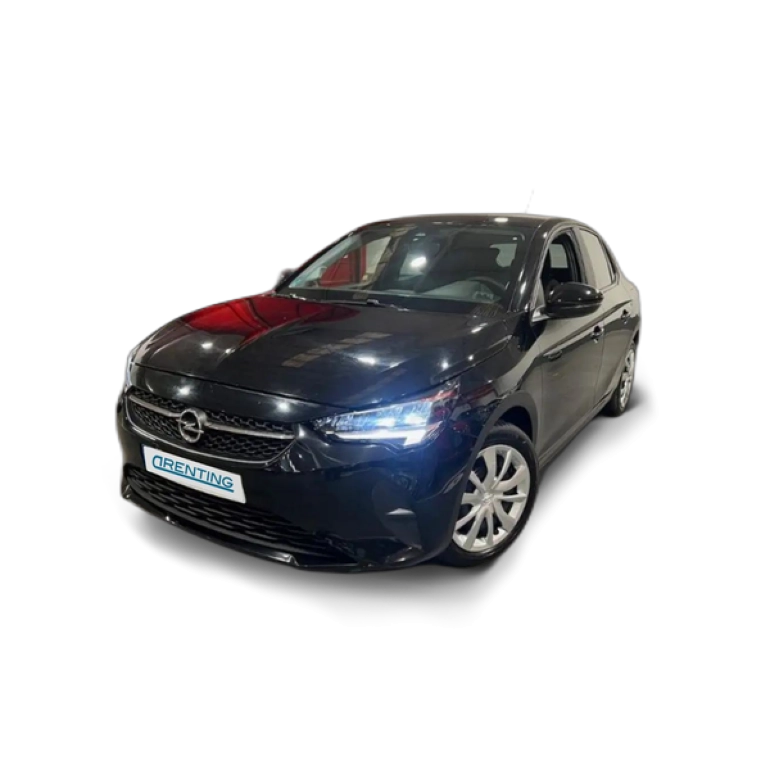 Renting Opel Corsa 1.2T XHL S/S Edition 100 Negro