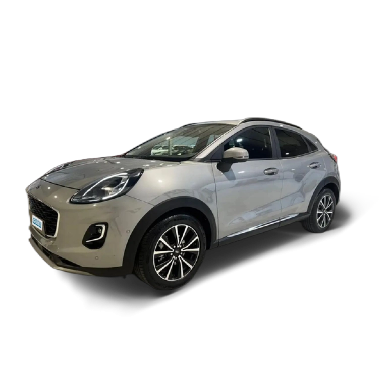 Renting Ford Puma 1.5 Ecoblue Titanium 120 Gris