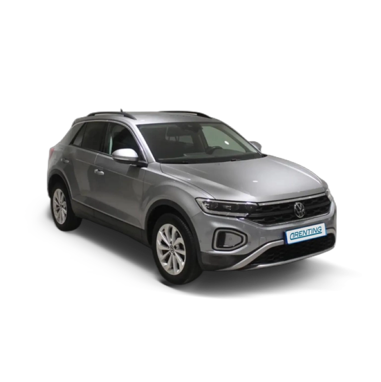 Renting Volkswagen T-Roc 1.5 TSI Life Plateado 5