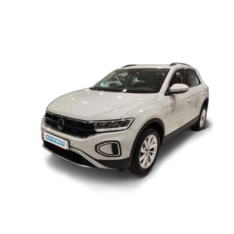 Renting Volkswagen T-Roc 1.5 TSI Life DSG7 Blanco 4