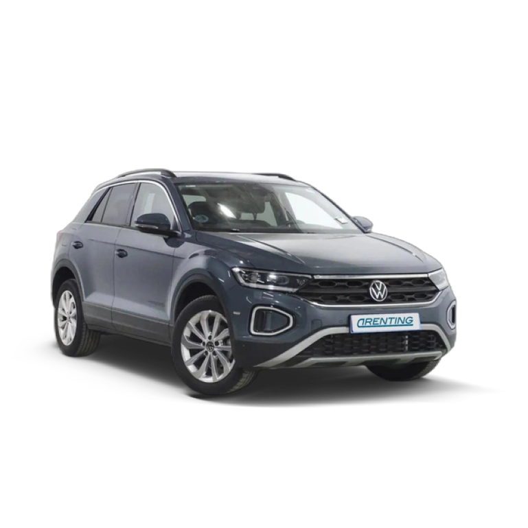 Renting Volkswagen T-Roc 1.5 TSI Life DSG7 Azul 3
