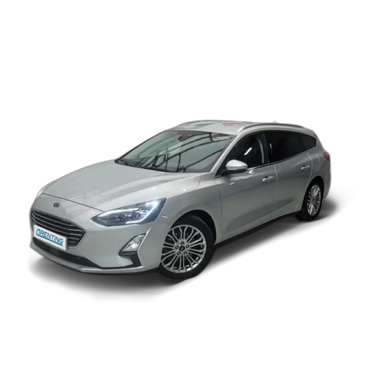 Renting Ford Focus 1.5Ecoblue Titanium Aut. 120 Plateado