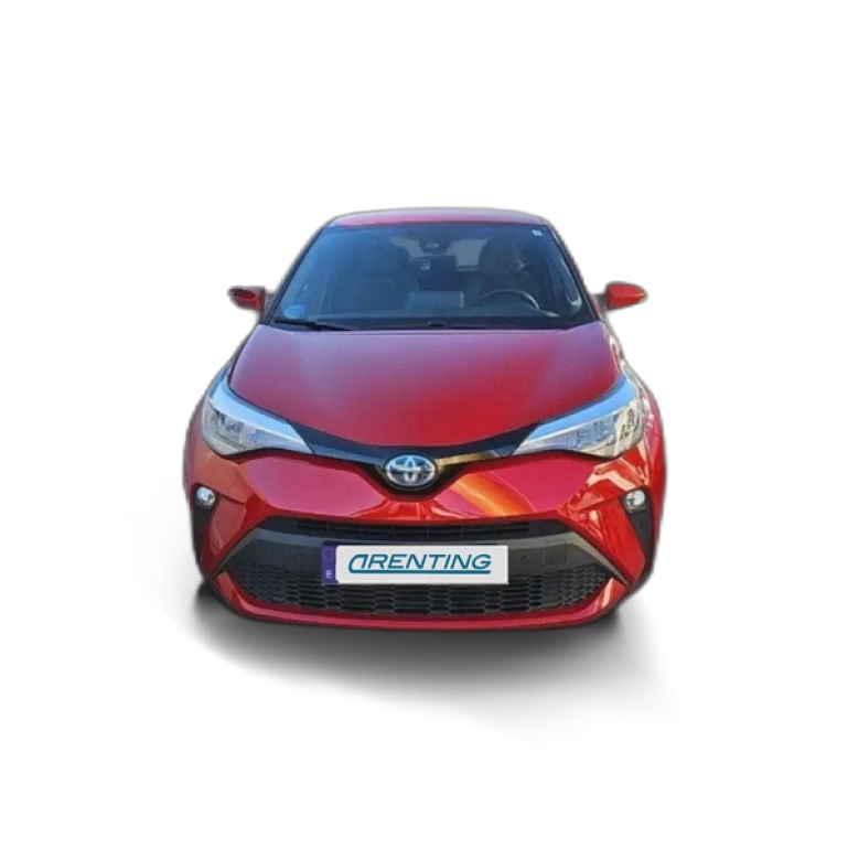 Renting Toyota C-HR 125H Advance Rojo 4