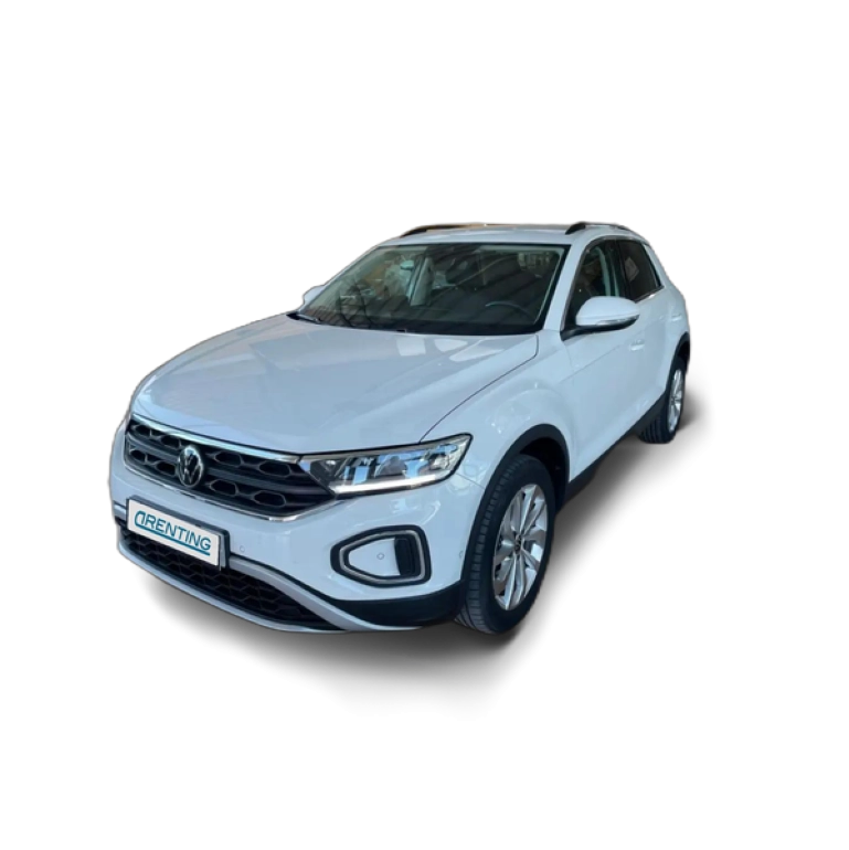 Renting Volkswagen T-Roc 2.0TDI Life 85kW Blanco 1