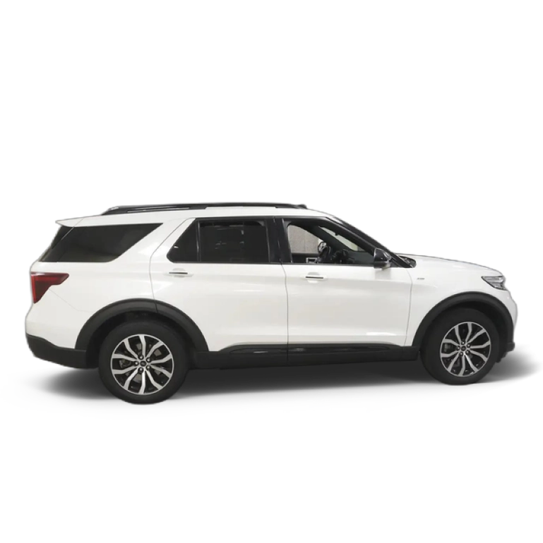 Renting Ford Explorer 3.0 PHEV ST-Line AWD 450 Blanco 2