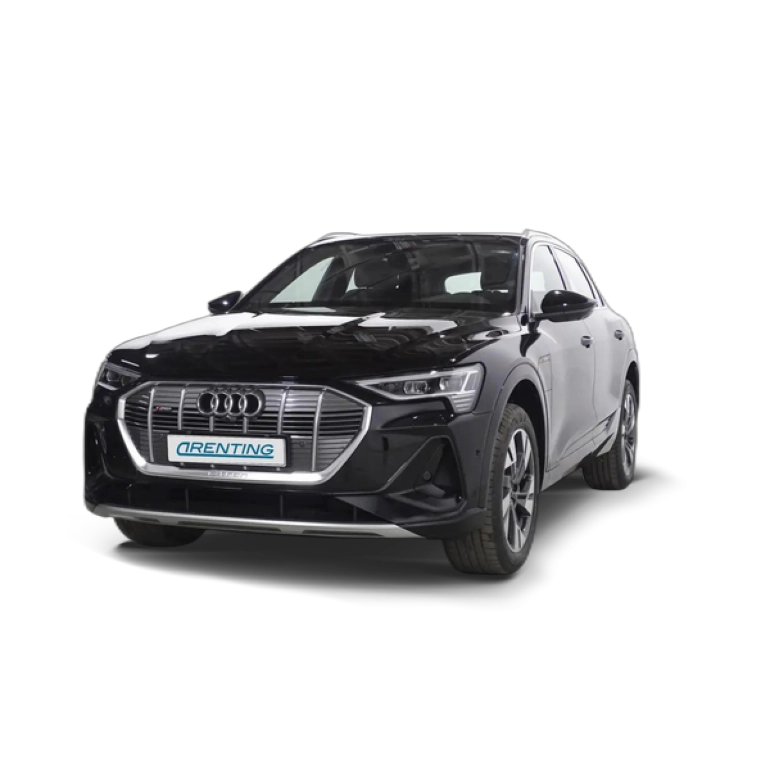 Renting Audi e-tron 55 quattro S line plus Negro 2