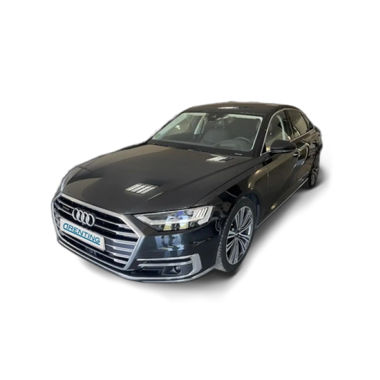 Renting Audi A8 55 TFSI quattro tiptronic Azul