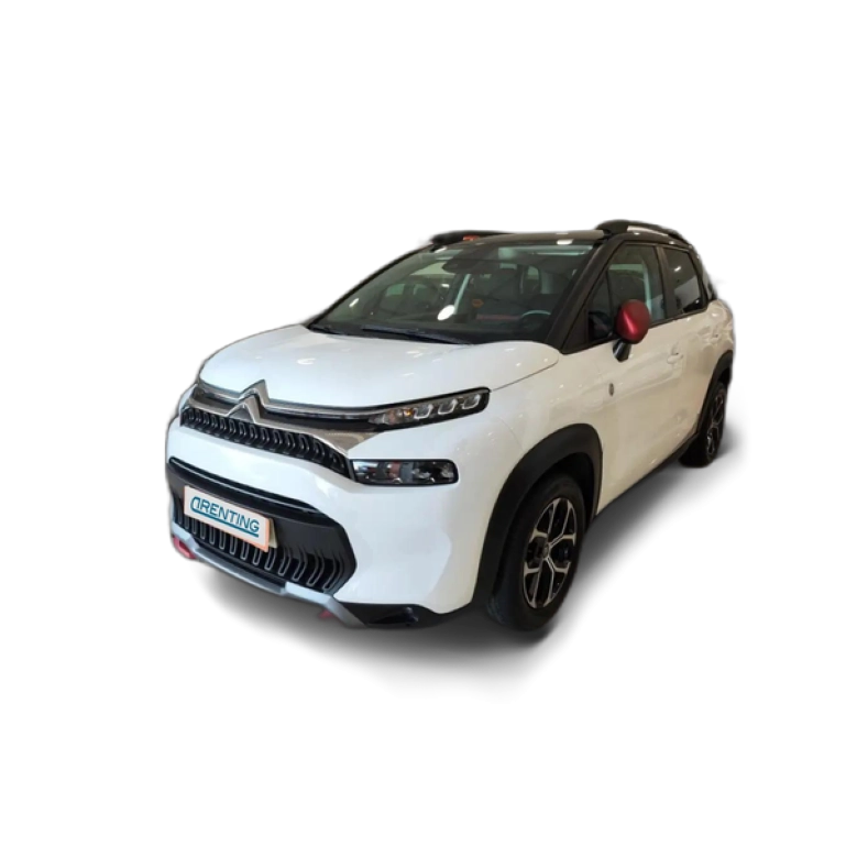 Renting Citroen C3 Aircross BlueHDi S&amp;S C-Series 110 Blanco 1