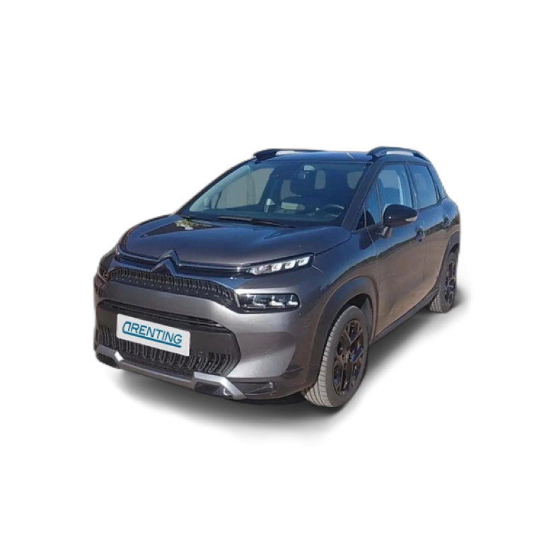Renting Citroen C3 Aircross BlueHDi S&amp;S Shine 110 Gris 1