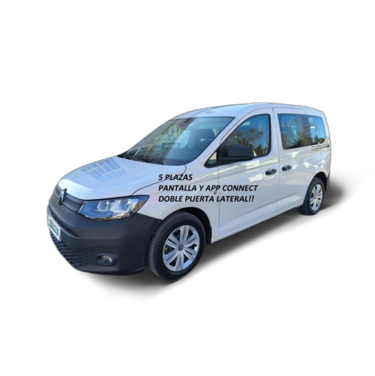 Renting Volkswagen Caddy 2.0TDI Kombi 75kW Blanco 1